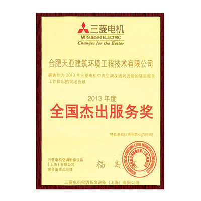 全國杰出服務獎